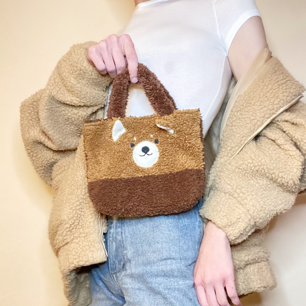teddy bear mini bag